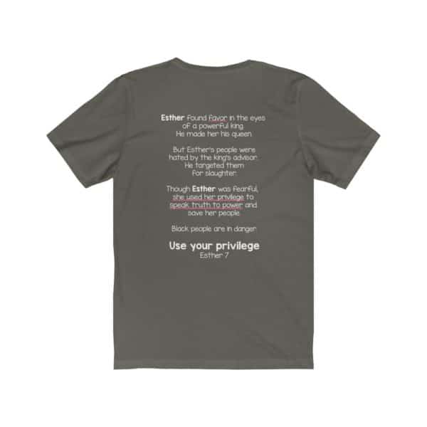 Use Your Privilege Bible Verse Short Sleeve Tee - Image 10