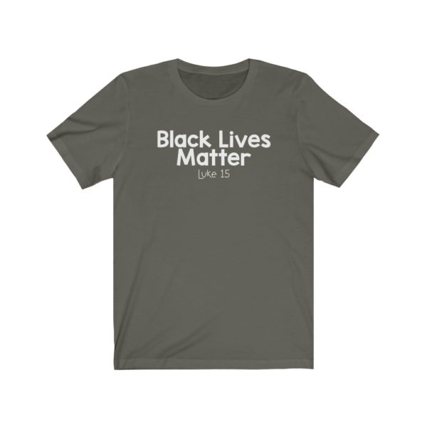 Black Lives Matter Bible Verse Short Sleeve Tee - Image 7