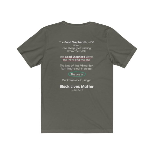 Black Lives Matter Bible Verse Short Sleeve Tee - Image 8