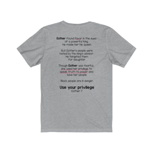 Use Your Privilege Bible Verse Short Sleeve Tee - Image 10