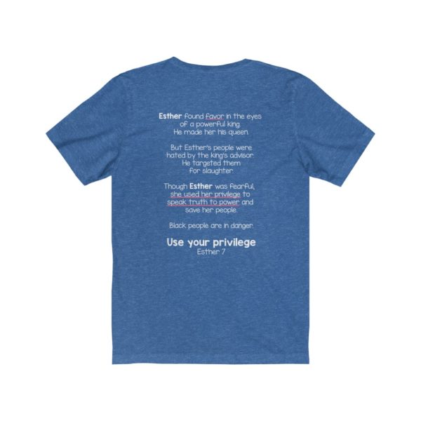Use Your Privilege Bible Verse Short Sleeve Tee - Image 16