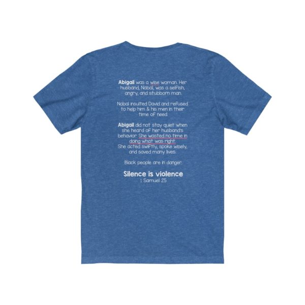 Silence Is Violence Bible Verse Short Sleeve Tee - Image 18