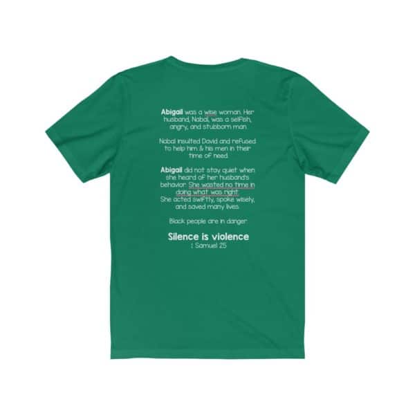 Silence Is Violence Bible Verse Short Sleeve Tee - Image 16