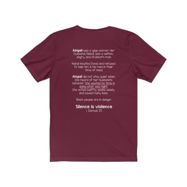 Silence Is Violence Bible Verse Short Sleeve Tee - Image 22