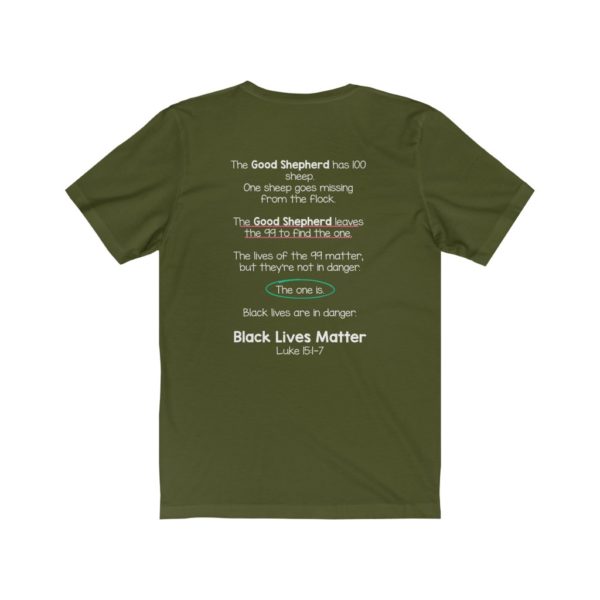Black Lives Matter Bible Verse Short Sleeve Tee - Image 10