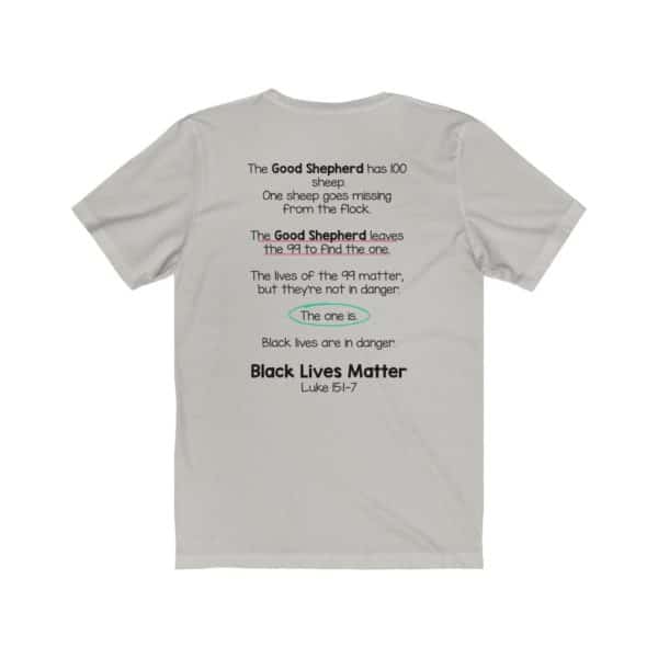 Black Lives Matter Bible Verse Short Sleeve Tee - Image 6