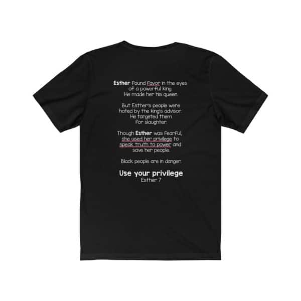 Use Your Privilege Bible Verse Short Sleeve Tee - Image 6