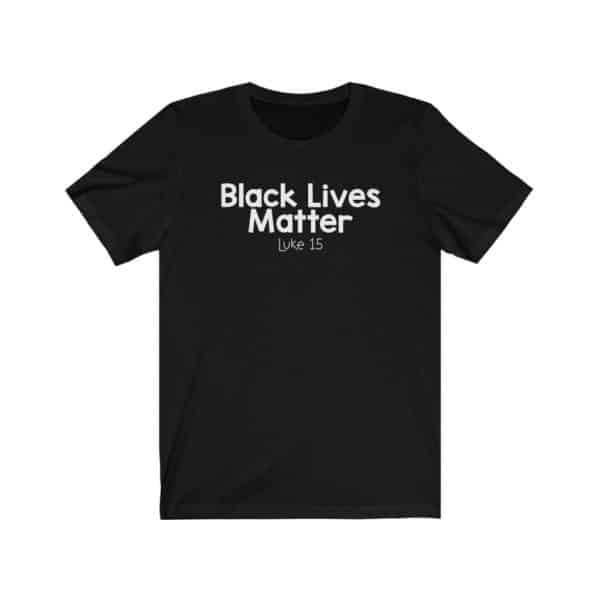 Black Lives Matter Bible Verse Short Sleeve Tee - Image 3