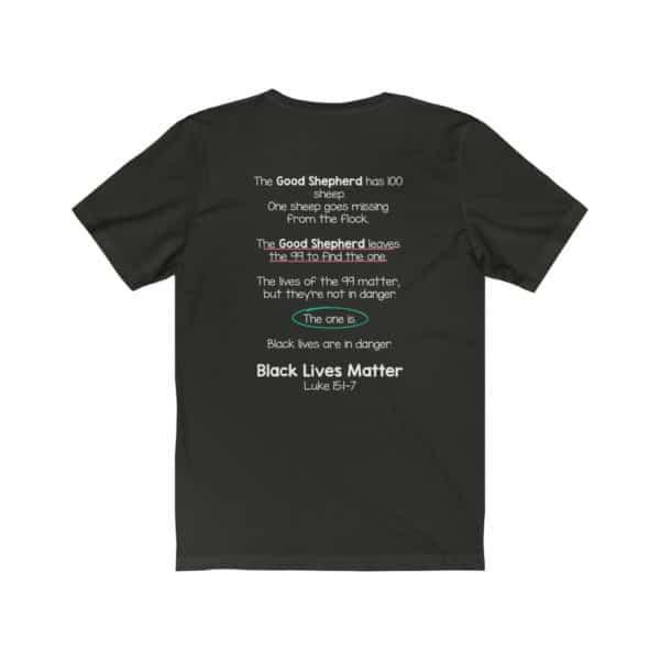 Black Lives Matter Bible Verse Short Sleeve Tee - Image 12