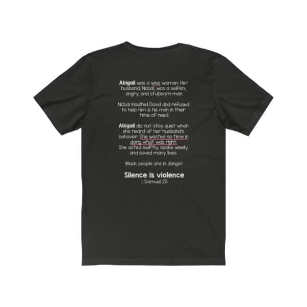 Silence Is Violence Bible Verse Short Sleeve Tee - Image 12