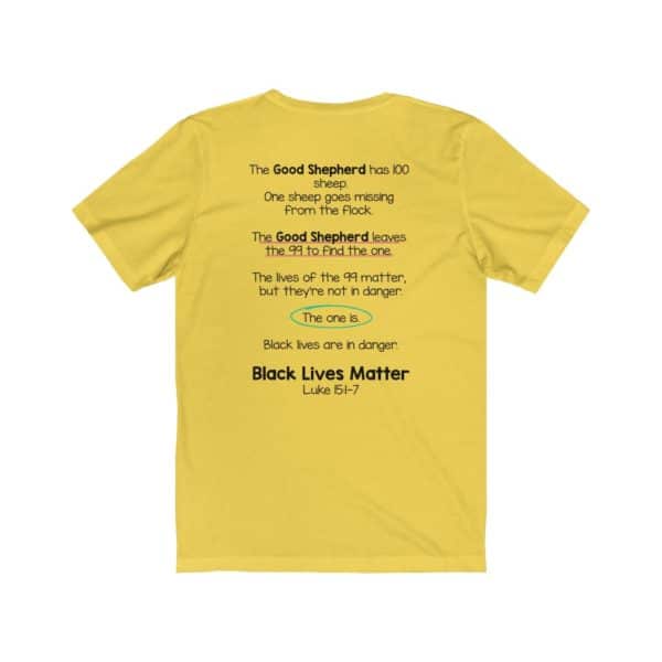 Black Lives Matter Bible Verse Short Sleeve Tee - Image 10