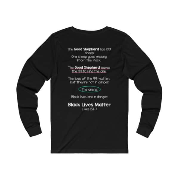 Black Lives Matter Bible Verse Long Sleeve Tee - Image 4