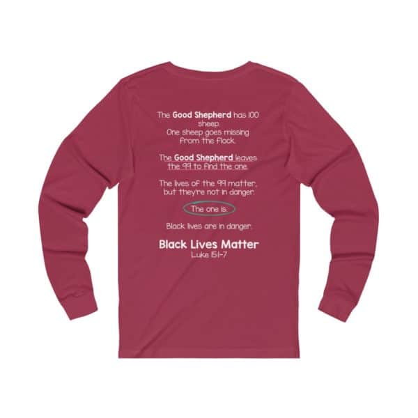 Black Lives Matter Bible Verse Long Sleeve Tee - Image 2