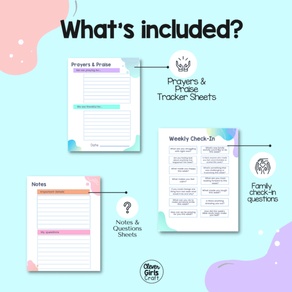 4-week Printable Social Justice Family Bible Study - Weekly Family Bible Study - Printable Bible Study - Image 3