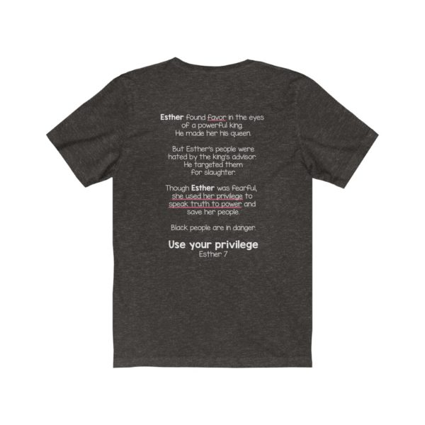 Use Your Privilege Bible Verse Short Sleeve Tee - Image 8