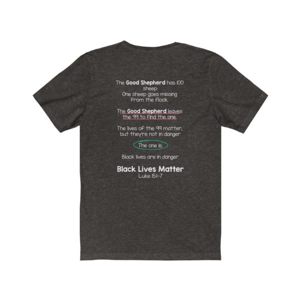 Black Lives Matter Bible Verse Short Sleeve Tee - Image 6