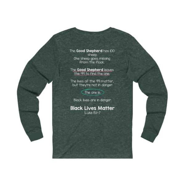 Black Lives Matter Bible Verse Long Sleeve Tee - Image 8
