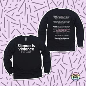 silence-is-violence-bible-verse-long-sleeve-tee-2