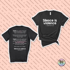 silence-is-violence-bible-verse-short-sleeve-tee