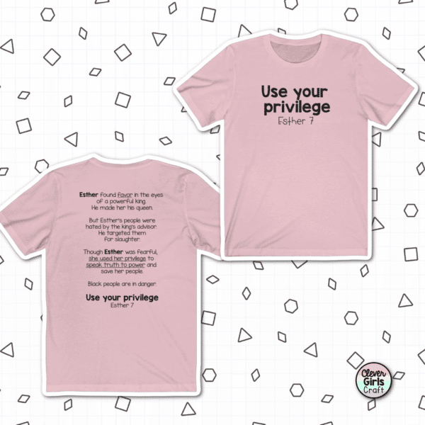 Use Your Privilege Bible Verse Short Sleeve Tee