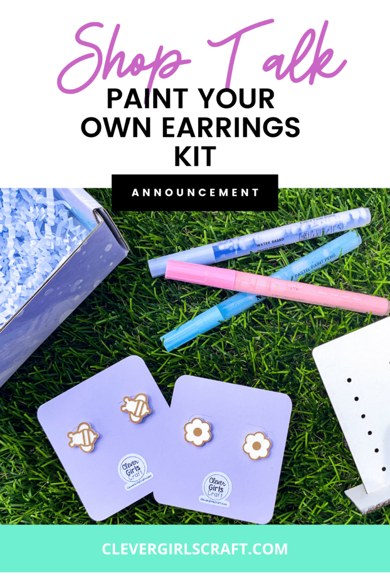 Paint your own earrings Kit
