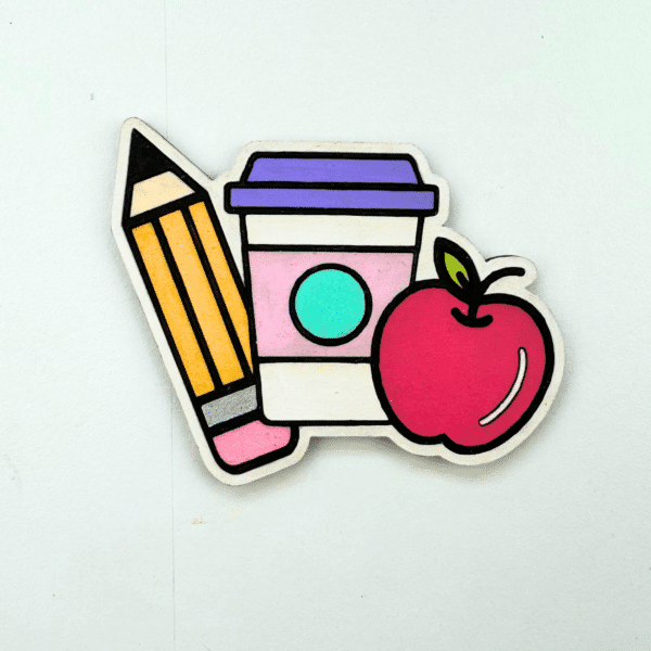 Personalized Teacher Sign - Custom 3D sign with magnetic whiteboard - Image 10